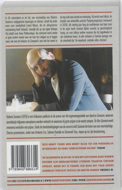 Achterkant van De schoonheid en de hel