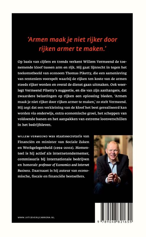Achterkant van Arm en rijk in Nederland