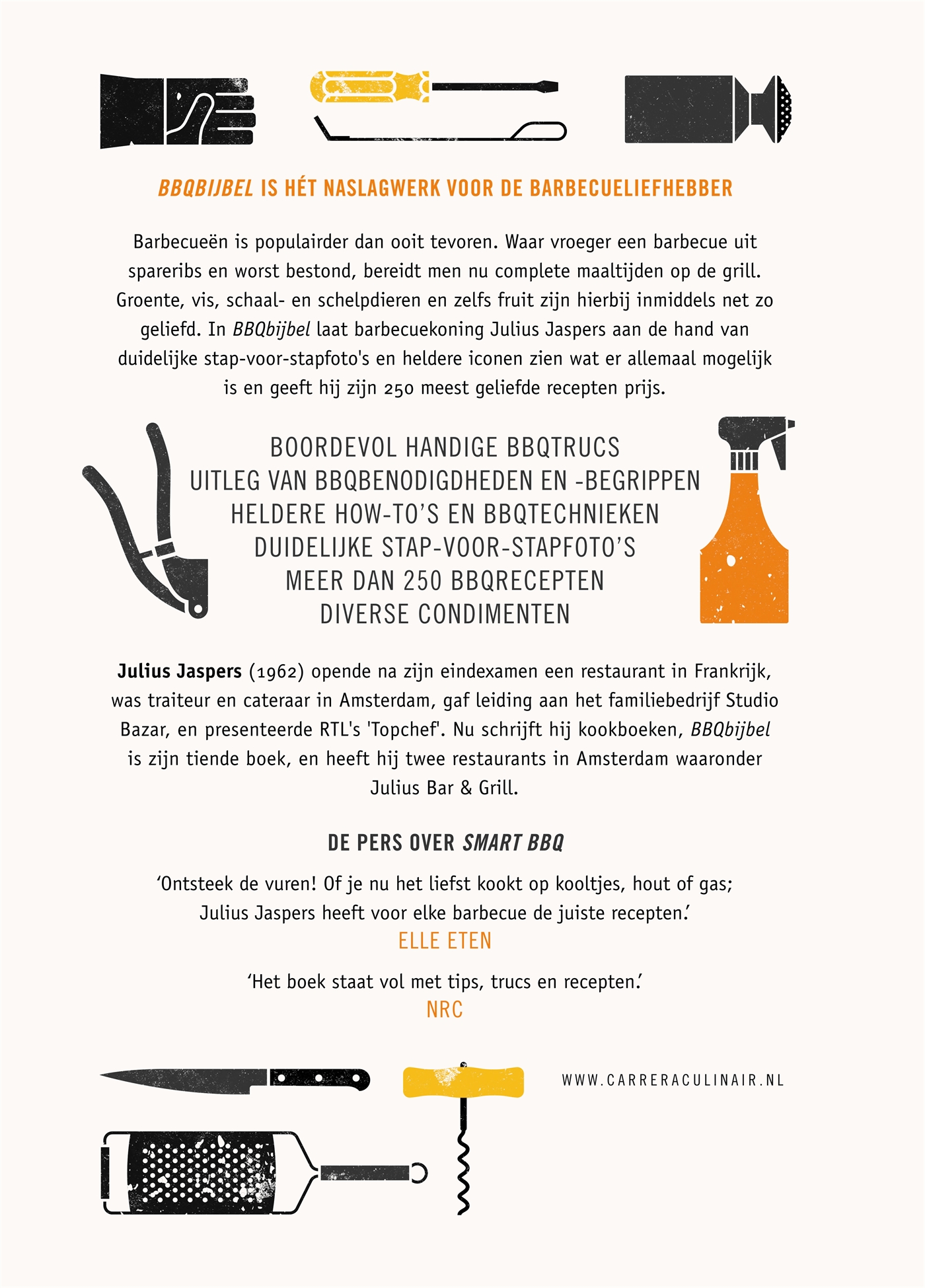 Achterkant van BBQBijbel