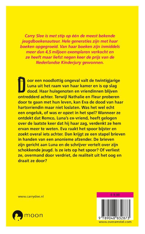 Achterkant van Joël