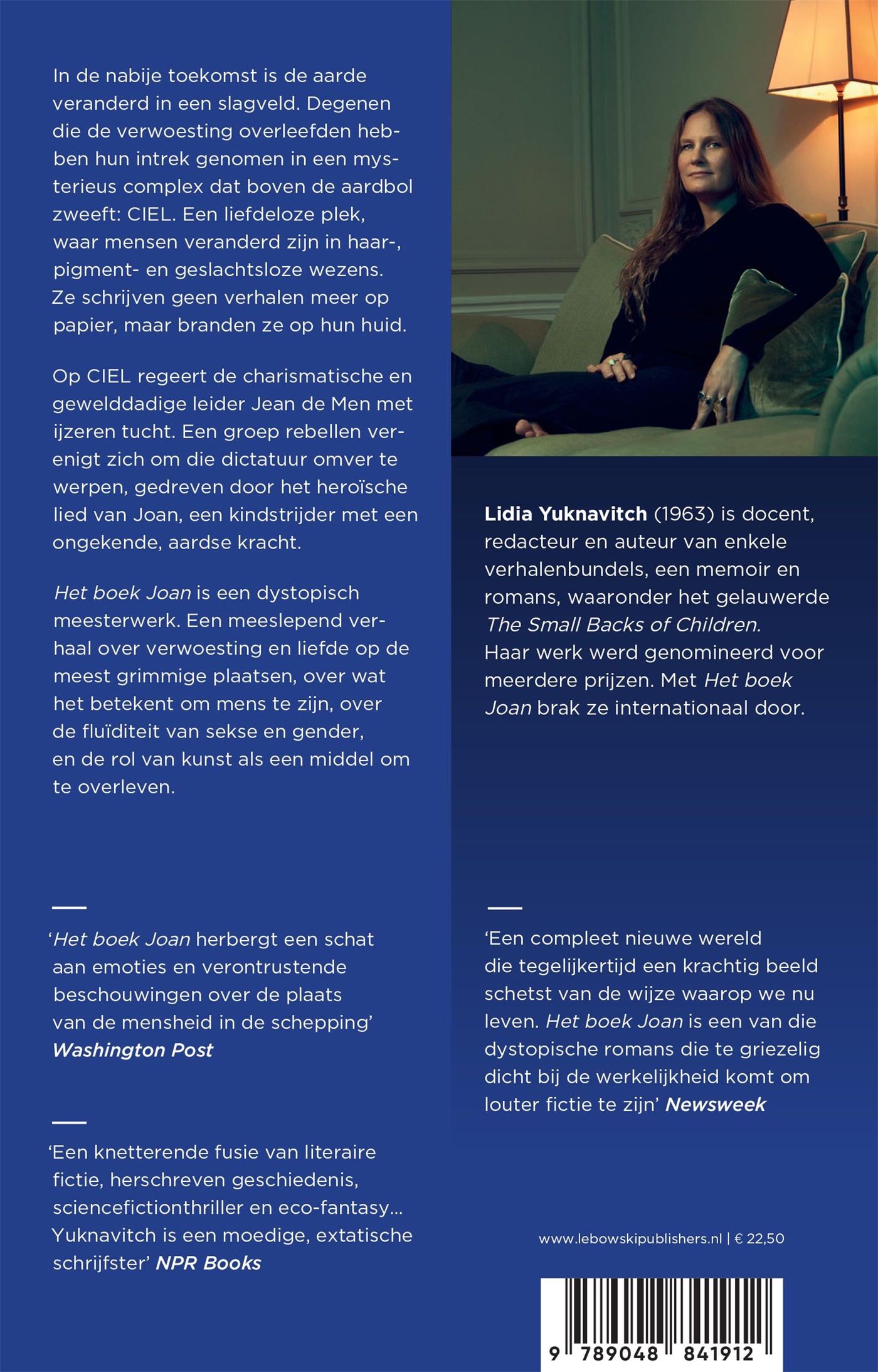 Achterkant van Het boek Joan