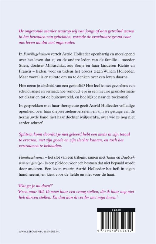 Achterkant van Familiegeheimen