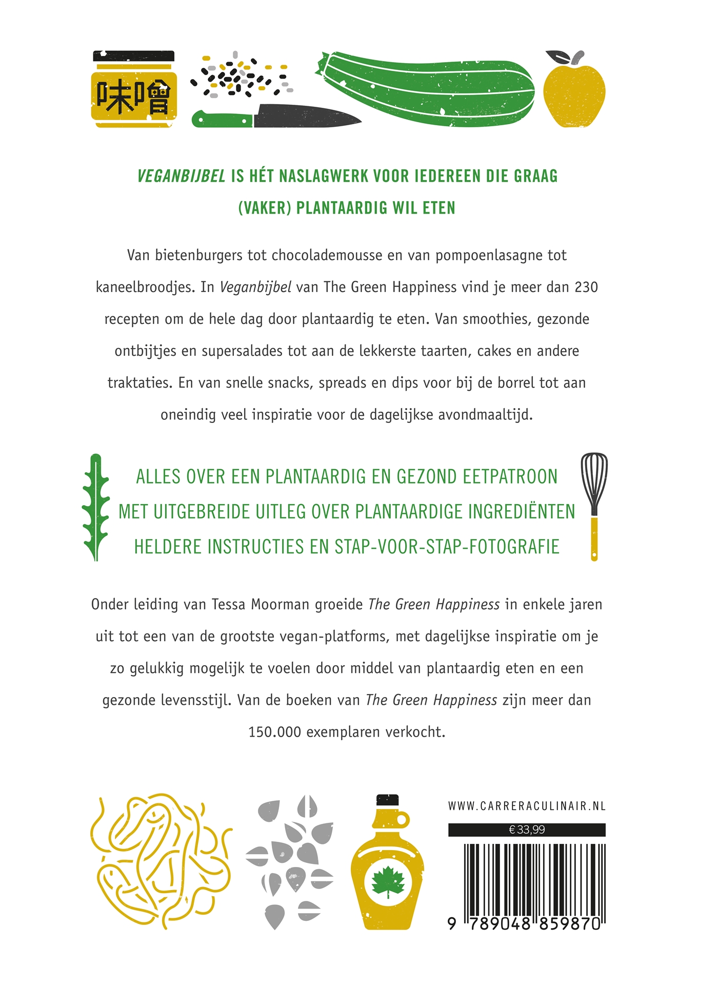 Achterkant van Veganbijbel