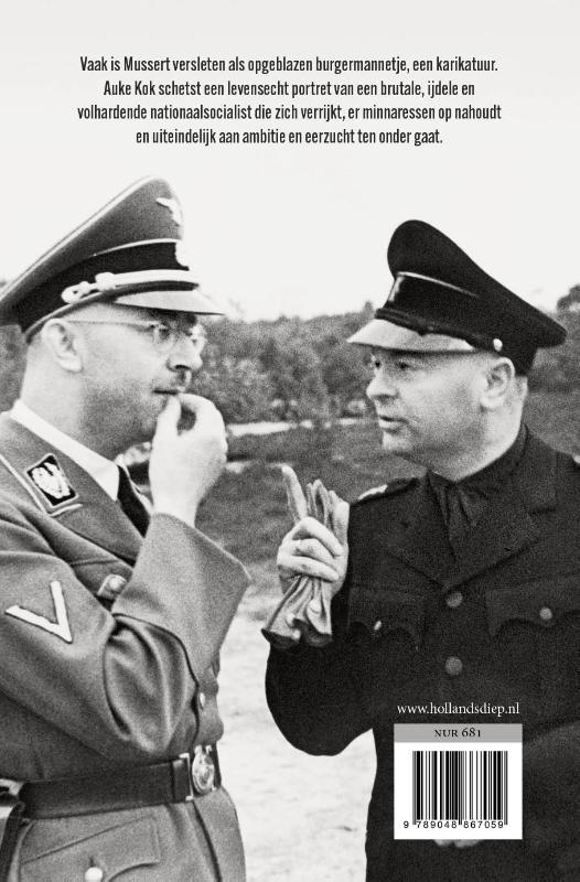 Achterkant van Mussert