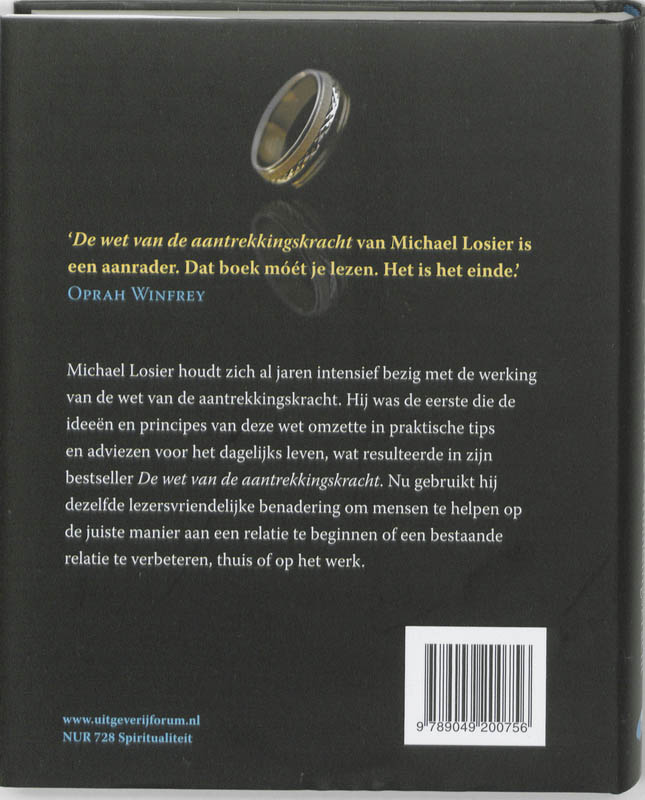 Achterkant van De wet van de verbindingskracht