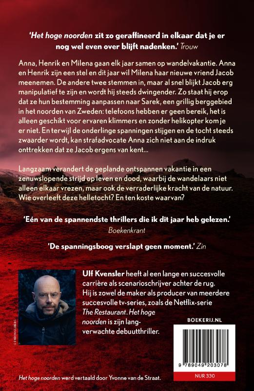 Achterkant van Het hoge noorden