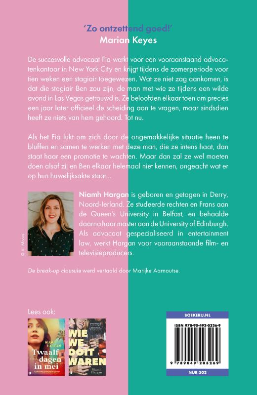 Achterkant van De break-up clausule