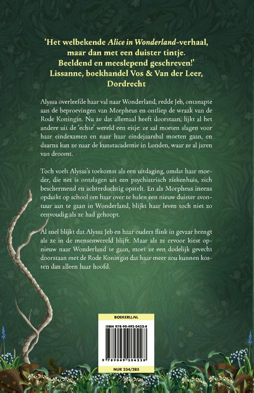Achterkant van Verstoord
