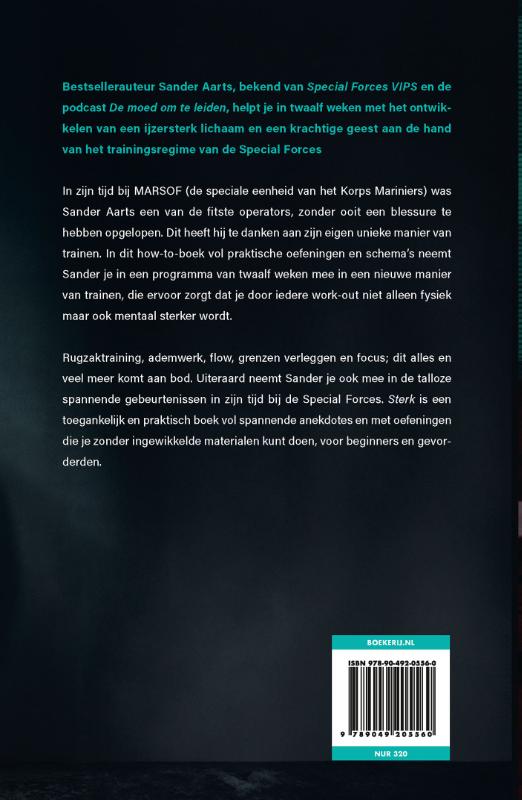 Achterkant van Sterk