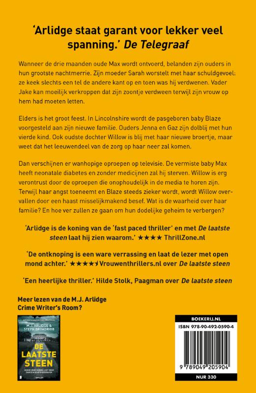 Achterkant van Het verkeerde kind