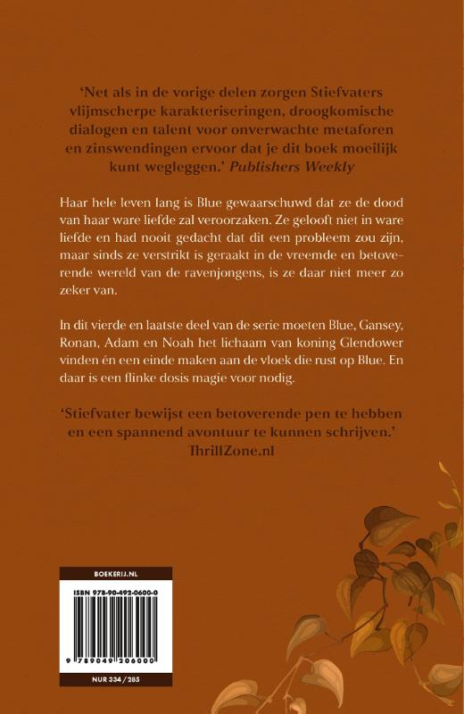 Achterkant van De ravenkoning