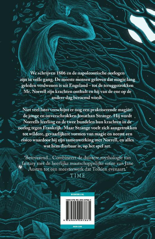 Achterkant van Jonathan Strange & Mr Norrell