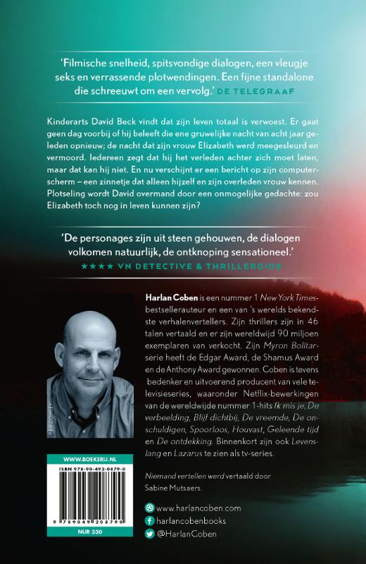 Achterkant van Niemand vertellen