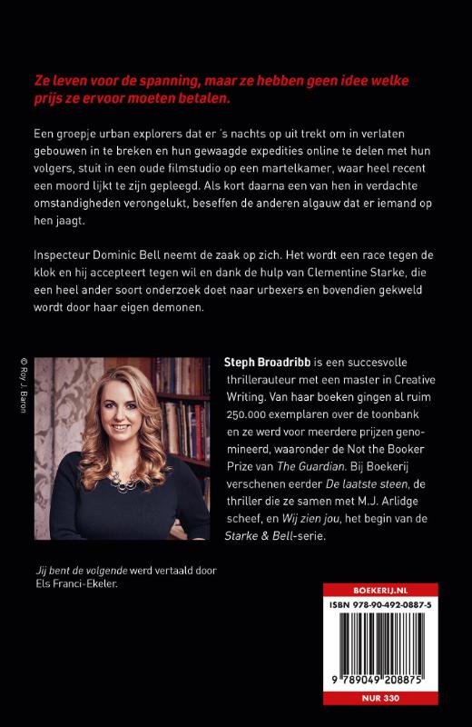Achterkant van Jij bent de volgende