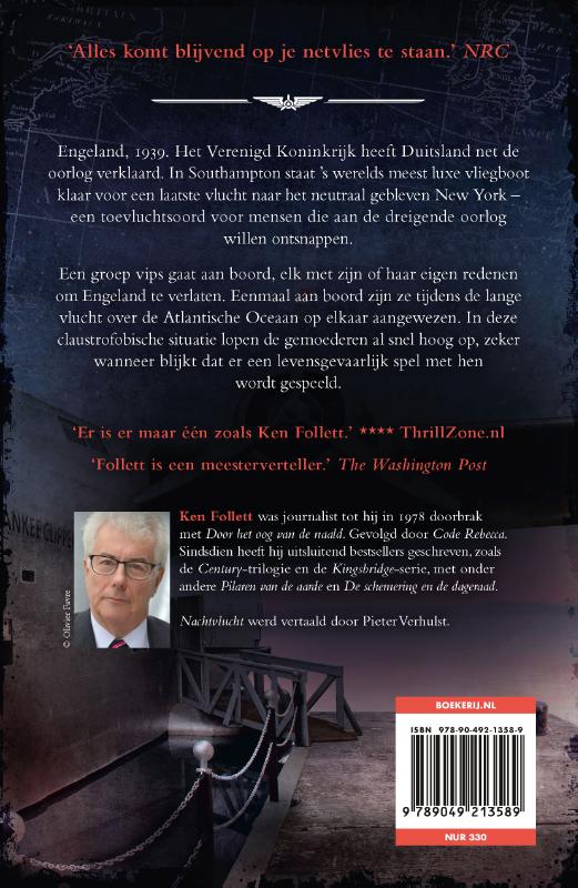 Achterkant van Nachtvlucht