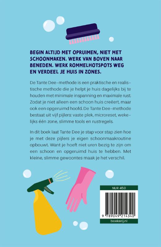 Achterkant van Tips van Tante Dee