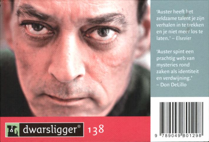 Achterkant van De New York trilogie