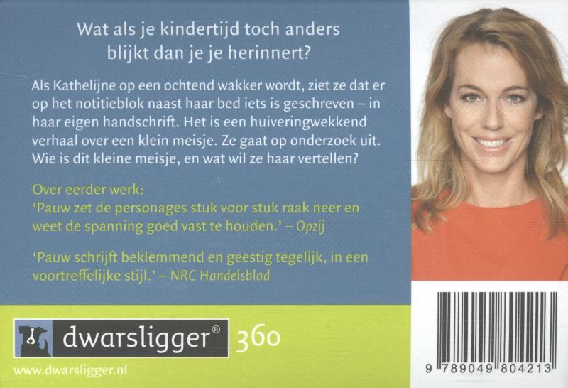 Achterkant van We moeten je iets vertellen