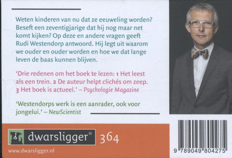 Achterkant van Oud worden zonder het te zijn