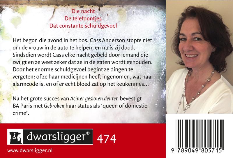 Achterkant van Gebroken