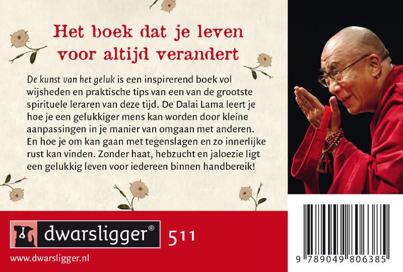 Achterkant van De kunst van het geluk