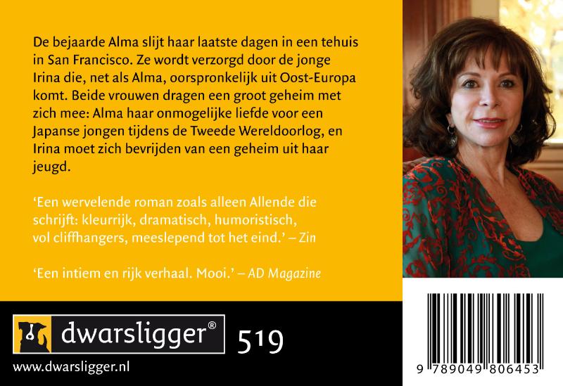 Achterkant van De Japanse minnaar
