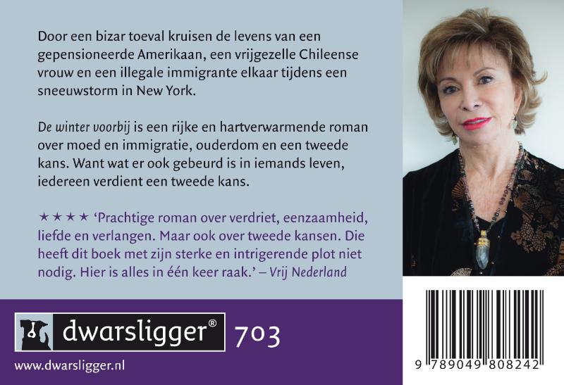 Achterkant van De winter voorbij