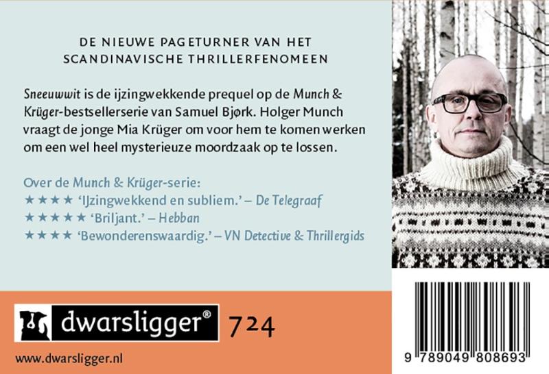 Achterkant van Sneeuwwit
