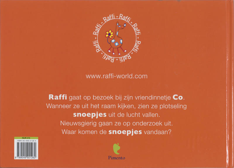 Achterkant van Raffi en de snoepjesregen