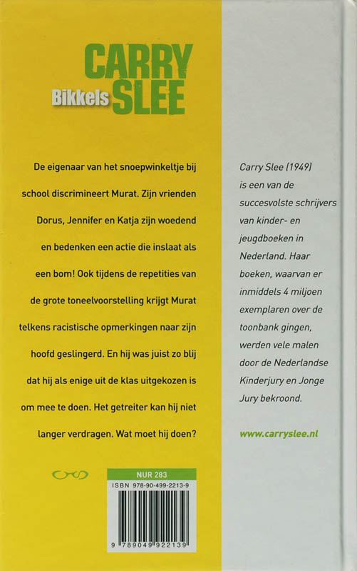 Achterkant van Bikkels