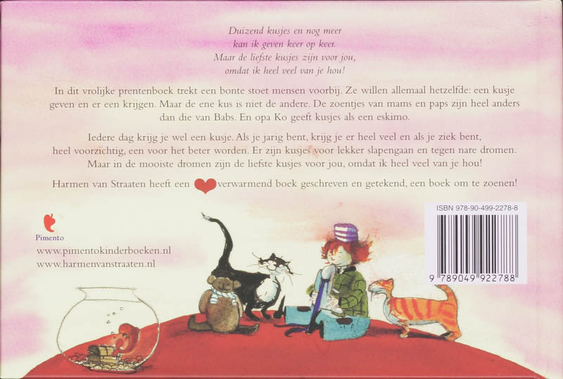 Achterkant van De liefste kusjes zijn voor jou