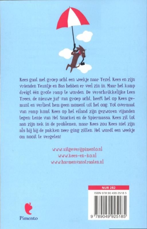 Achterkant van Gesloten wegens vakantie!