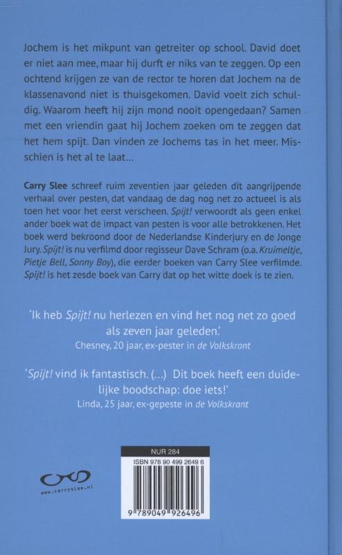 Achterkant van Spijt!