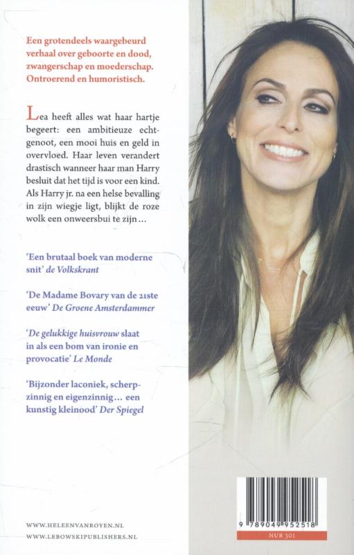 Achterkant van De gelukkige huisvrouw
