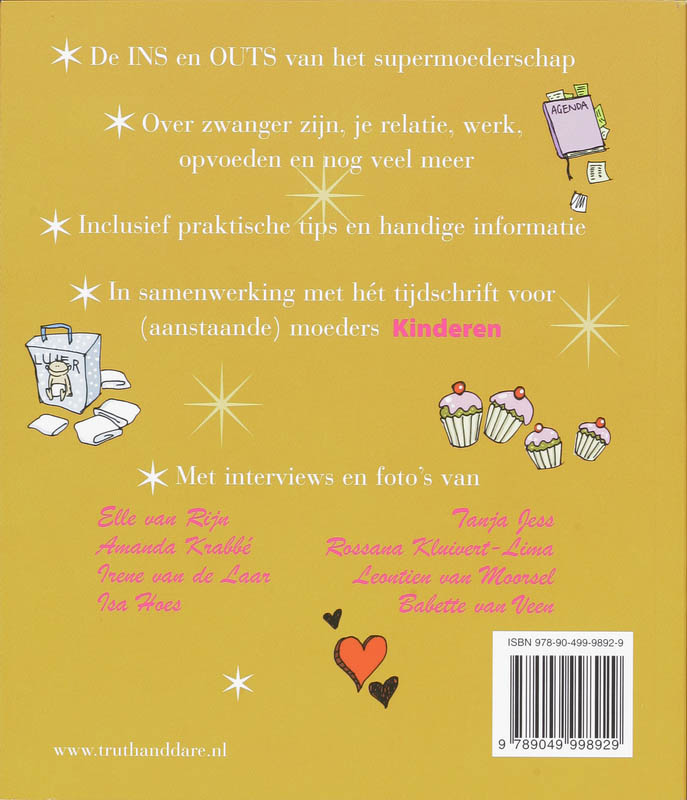Achterkant van Hoe word jij een supermom?
