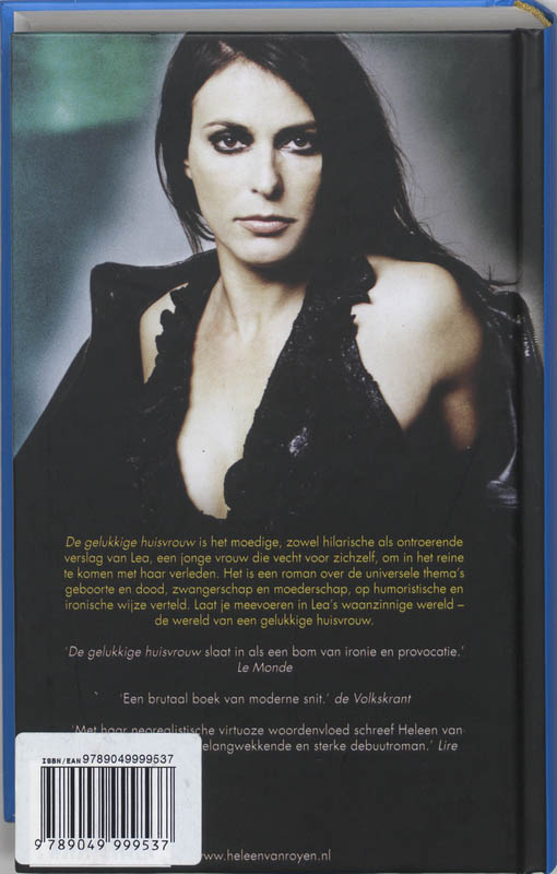 Achterkant van De gelukkige huisvrouw