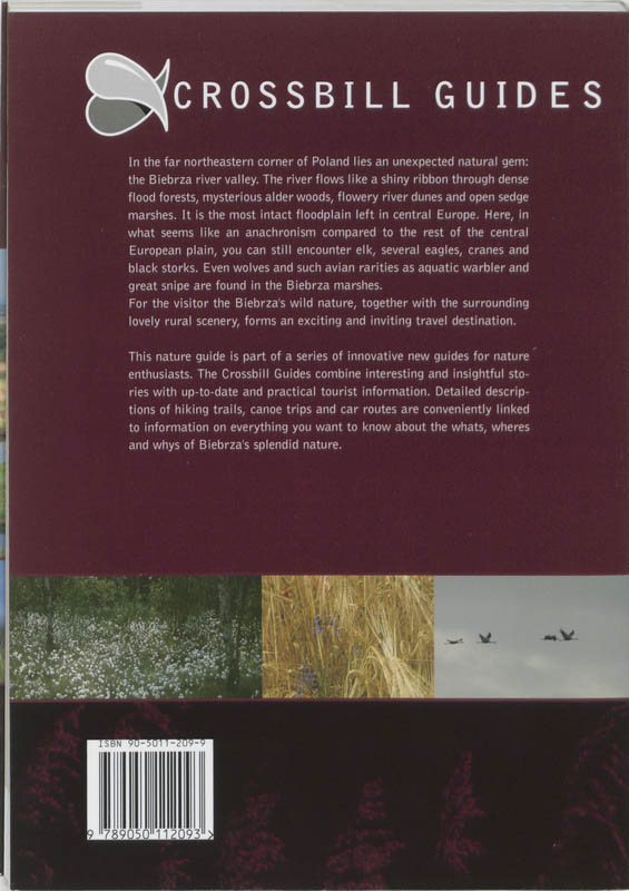 Achterkant van The nature guide to the Biebrza Marshes