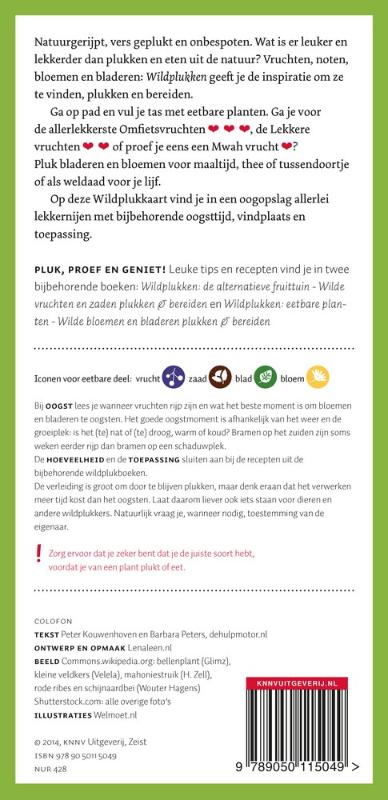 Achterkant van Wildplukken