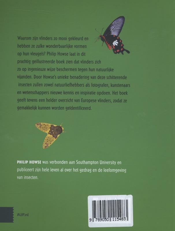 Achterkant van Het grote vlinderboek