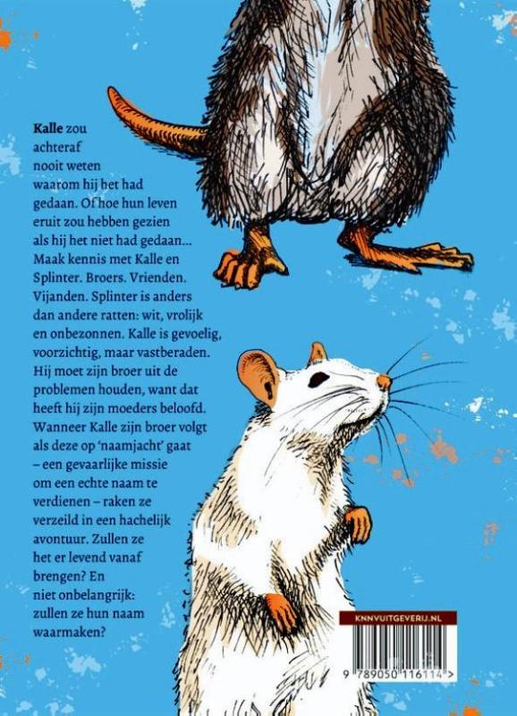 Achterkant van Kalle
