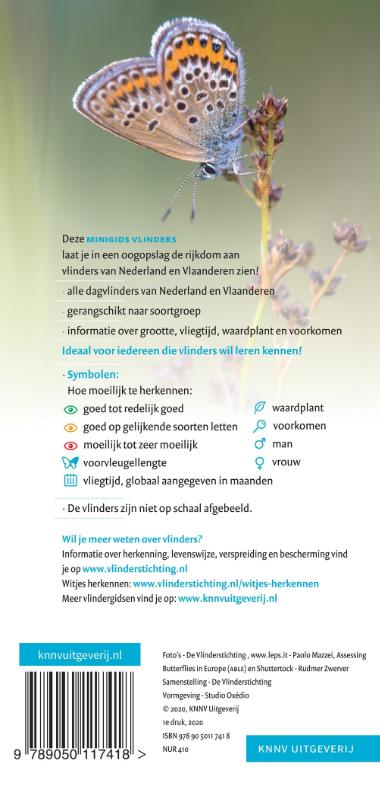 Achterkant van Vlinders