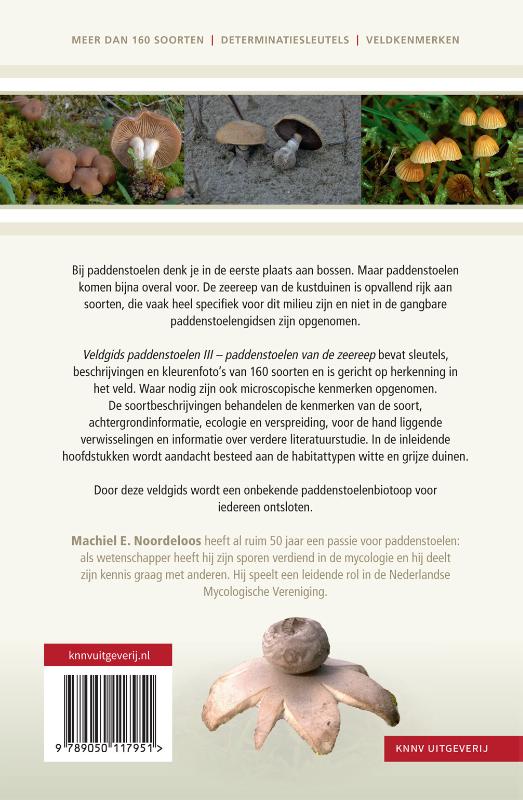 Achterkant van Veldgids paddenstoelen III