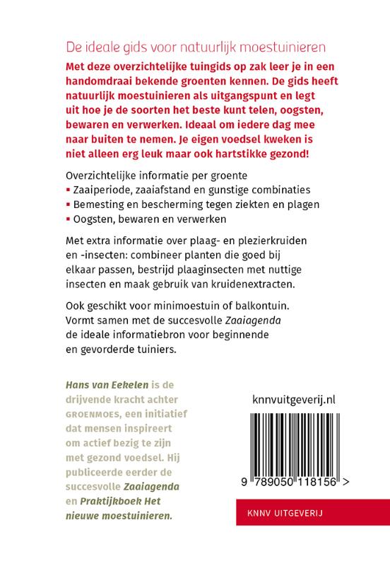 Achterkant van Van zaaien tot oogsten
