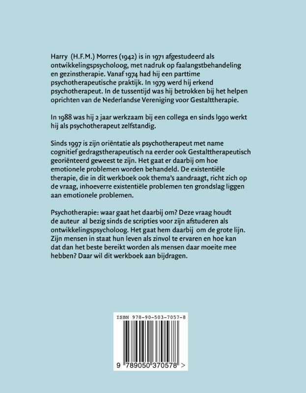 Achterkant van Levenskunst en moreel dilemma