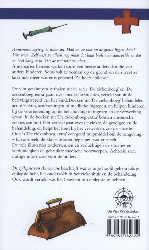 Achterkant van De epilepsie van Annemarie