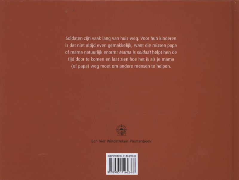 Achterkant van Mama is soldaat