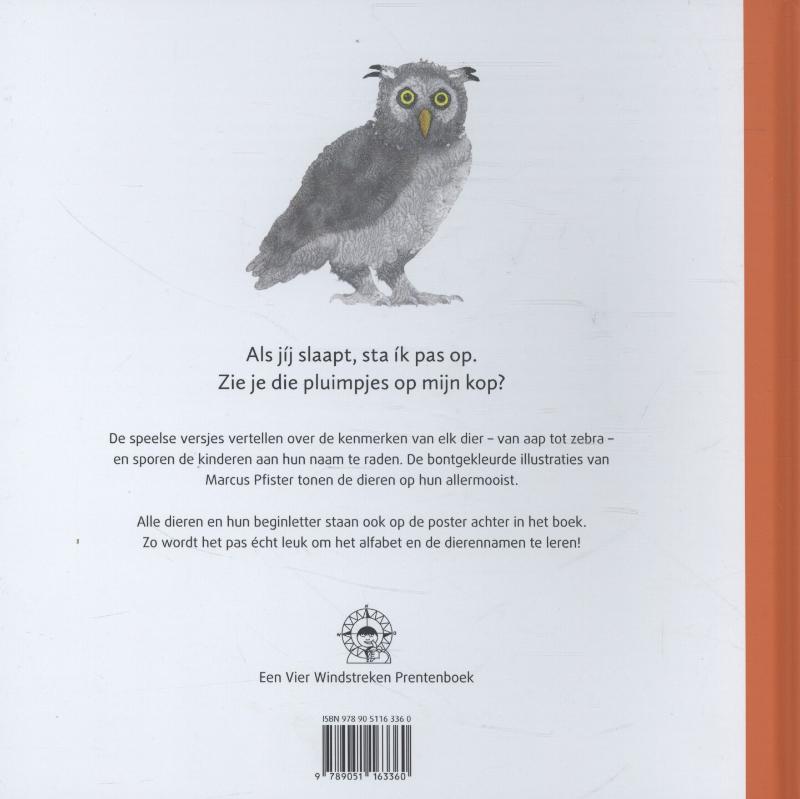 Achterkant van Bonte beesten abc