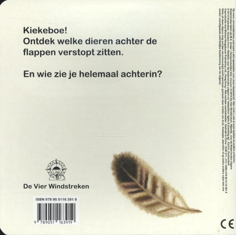Achterkant van Kiekeboe!