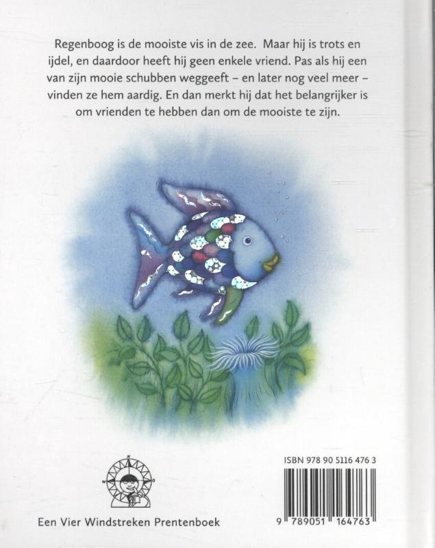 Achterkant van De mooiste vis van de zee