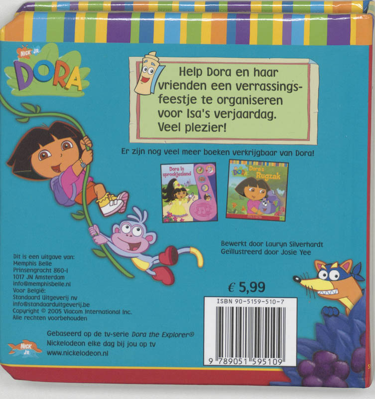 Achterkant van Een onverwacht feestje